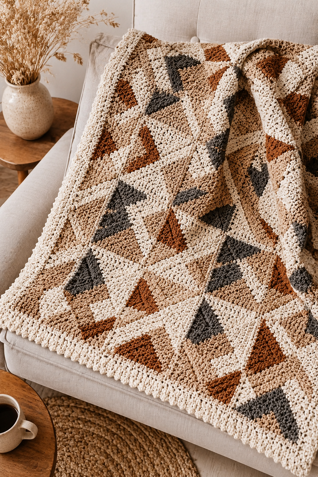 10 Stunning Mosaic Crochet Blanket Patterns for Beginners